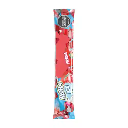 HELADO BARRA ALOHA ICE FRESA 63G