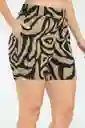 Short Animal Print