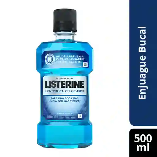 Listerine Enjuague Bucal Control Cálculo 