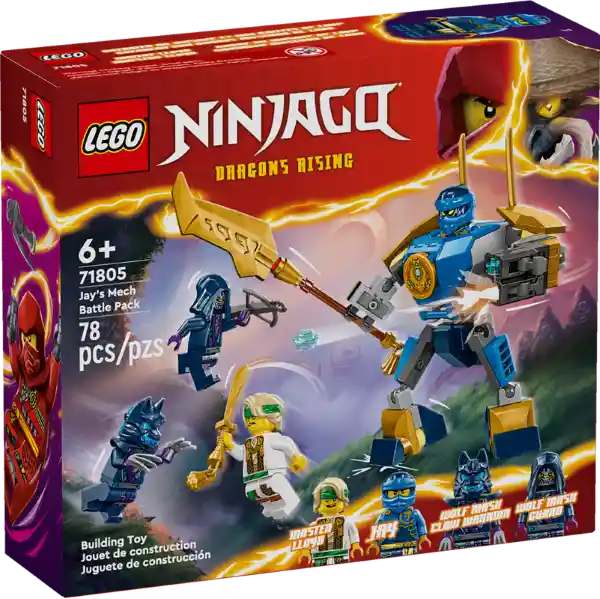 Lego Set de Contrucción de Combate Meca de Jay