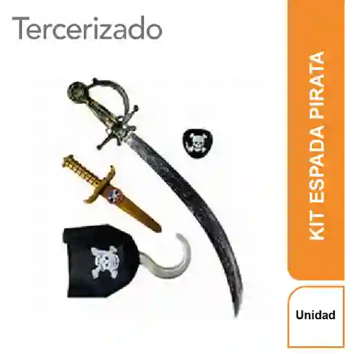 Set Disfraz Espada Pirata