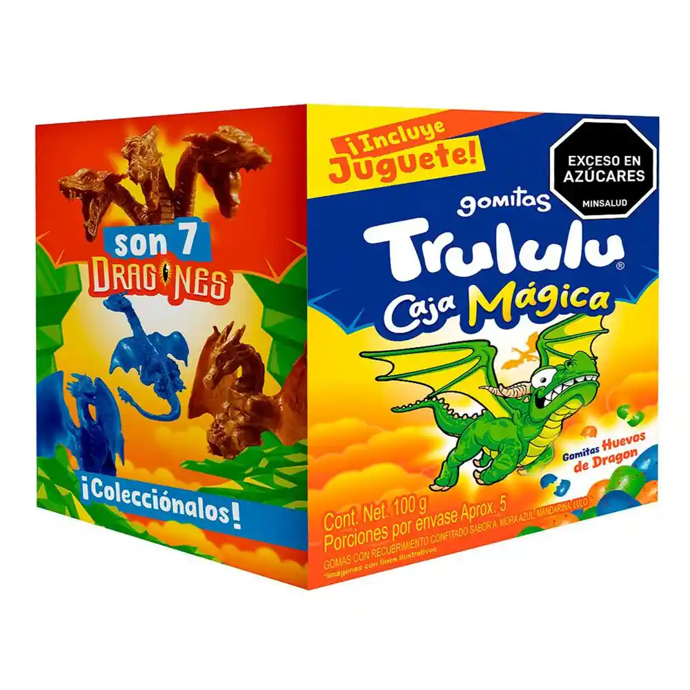 Gomitas Trululu Huevos de Dragón (100 Gr)