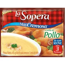 La Sopera Crema De Pollo 3 Porciones