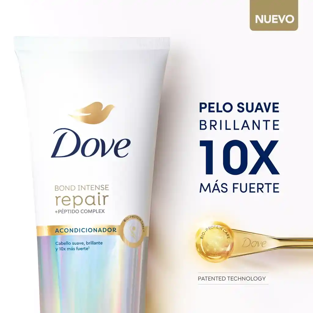 Acondicionador Dove Bond Intense Repair Péptidos 250ml