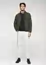 Chaqueta Gorry Khaki Talla XL 47000025_37 Hombre Mango