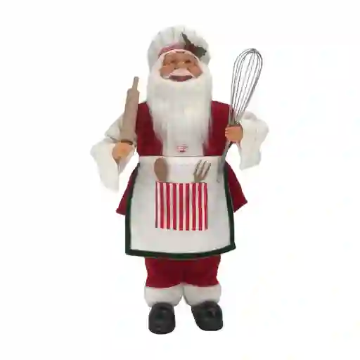 Krea Santa Personaje Chef Navidad 2024 40 cm