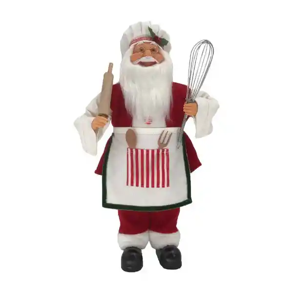 Krea Santa Personaje Chef Navidad 2024 40 cm