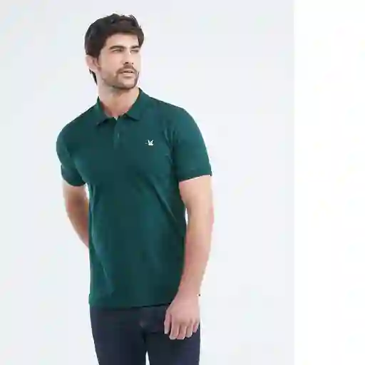 Camiseta Muscle Hombre Verde Oscuro Talla XS Chevignon