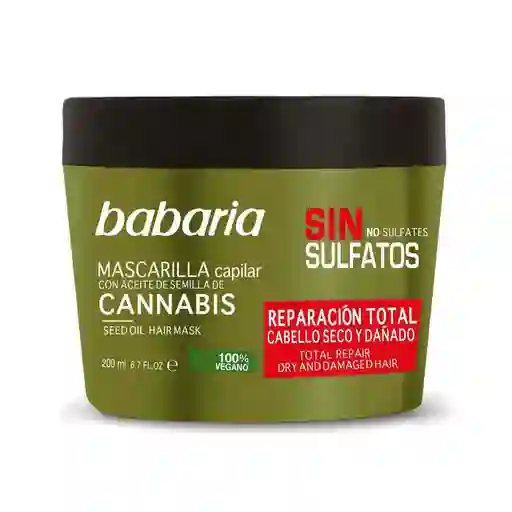 Babaria Mascaeilla Capilar Cannabis Reparacion Total