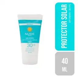 Nude Protector Solar en Crema FPS 30