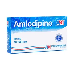 Amlodipino American Generics (10 Mg) Tabletas