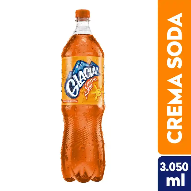 Glacial Bebida Gaseosa Crema Soda