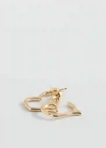 Pendientes Heart Oro Talla 99 Niñas Mango
