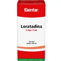 Loratadina (5 mg/5 ml)