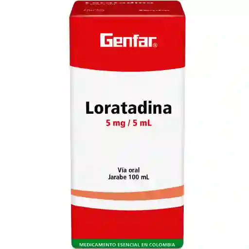 Loratadina Genfarjarabe (5 Mg / 5 Ml)