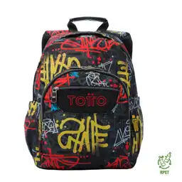Morral Juvenil Porta Pc 13" Gommas Negro
