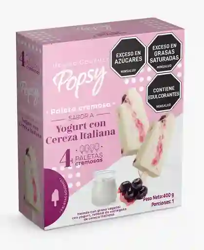 Multipack Paleta Cremosa Cereza 400 g