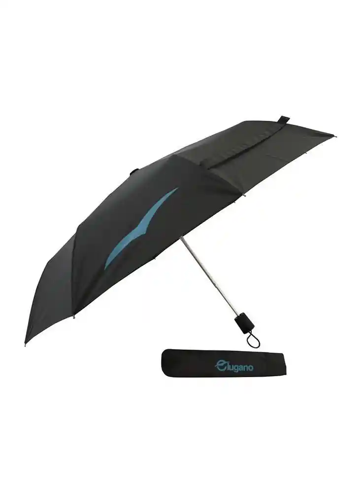 Sombrilla Trend Negro Lugano G1760004
