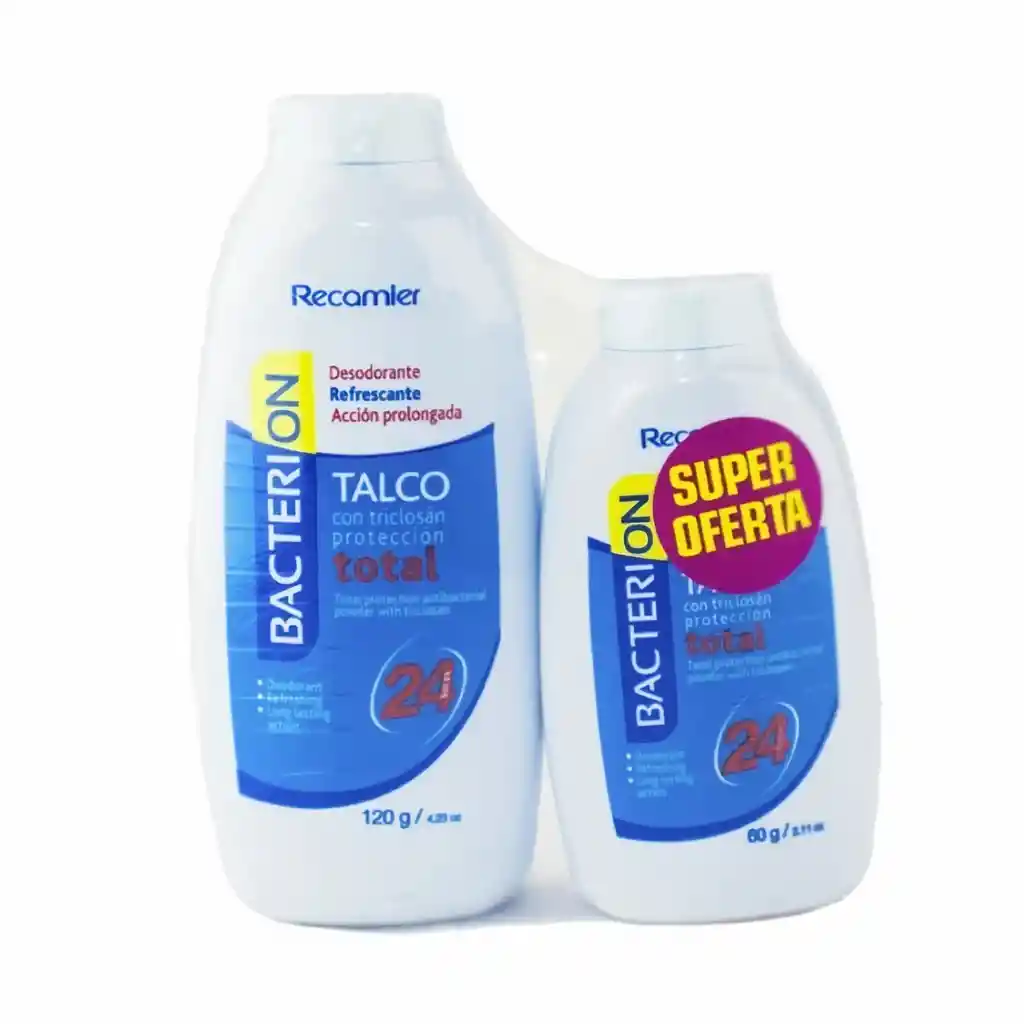 Bacterion Pack de Talcos