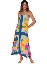 Vestido Largo L-multicolo