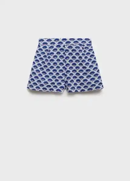 Short Kotao Azul Talla 06 Niñas Mango