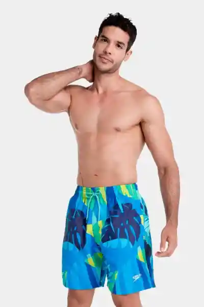 Pantaloneta Hawaian Garden Hombre 18 Pulgadas Talla XXL Speedo