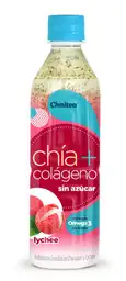 Chaitea Bebida con Semillas Chía + Colágeno Sabor Lychee