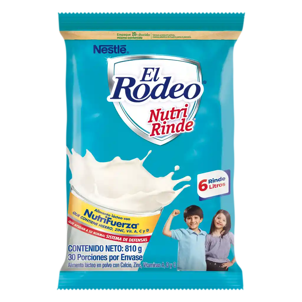 Alimento lácteo EL RODEO Nutri-Rinde x 810g