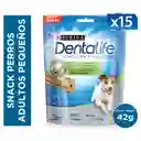 Snack oral para perro pequeño y mediano Dentalife x 198 gr