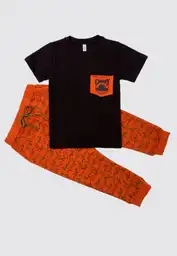 Conjunto Largo 4t-negro