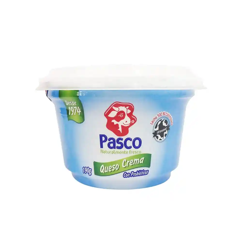 Pasco Queso Crema con Probióticos