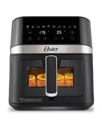 Freidora 6l Digital Oster Digital Negro Con Plateado 2204924
