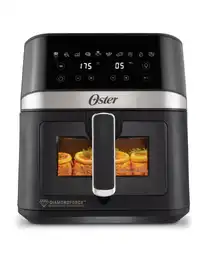 Freidora 6l Digital Oster Digital Negro Con Plateado 2204924