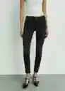 Jean Newisa Tejano Negro Talla 32 Mujer Mango