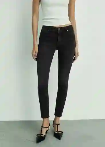 Jean Newisa Tejano Negro Talla 32 Mujer Mango