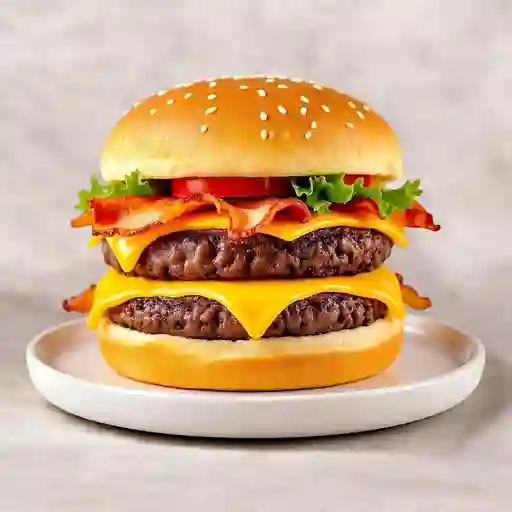 Hamburguesa Doble Carne