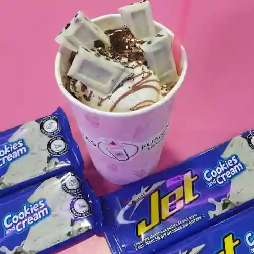 Malteada de Jet Cookies And Cream 16 Onz