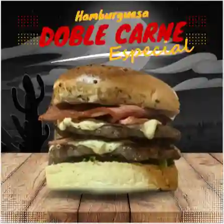 Hamburguesa Doble Carne Especial