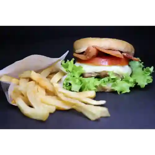 Combo Hamburguesa Sencilla + Papas