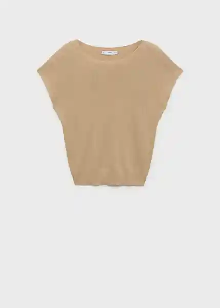 Jersey Banana Crudo Talla S Mujer Mango