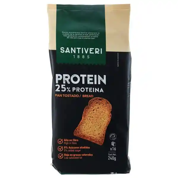 Pan Santiveri Tostado Proteico