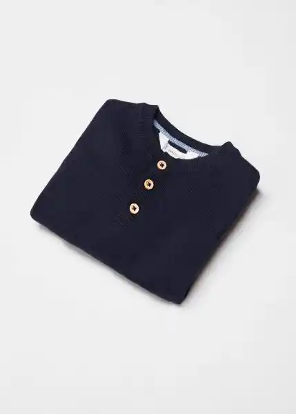 Jersey Dingob6 Navy Talla 66 Niños Mango