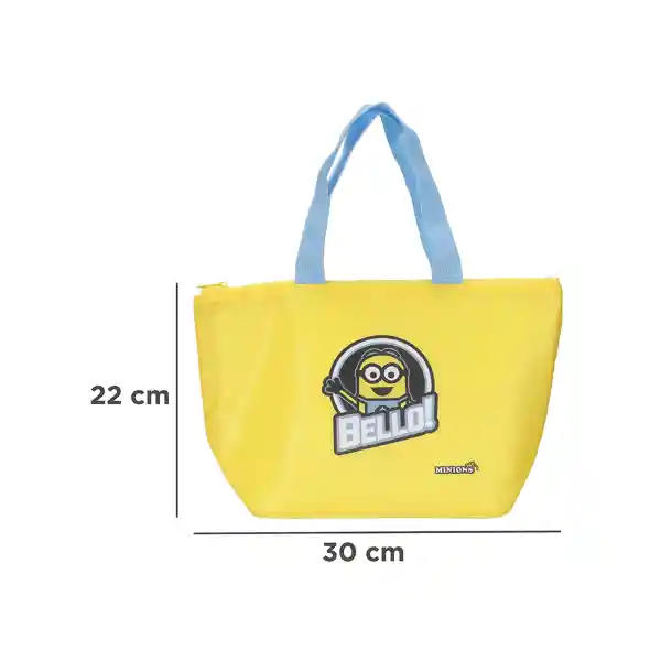 Lonchera Minions Bello Amarillo Miniso