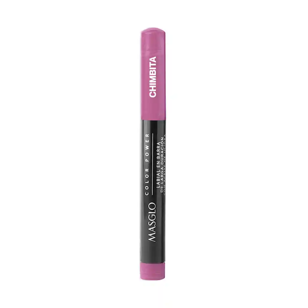 Labial Masglo Color Power Chimbita Barra