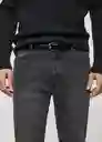 Jean Jude Tejano Gris Oscuro Talla 36 Hombre Mango