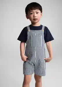 Enterizo Mono Biarritz Navy Talla 69 Niños Mango