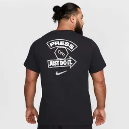 Nike Camiseta Tee Gym Kit Summit Hombre Negro Talla L