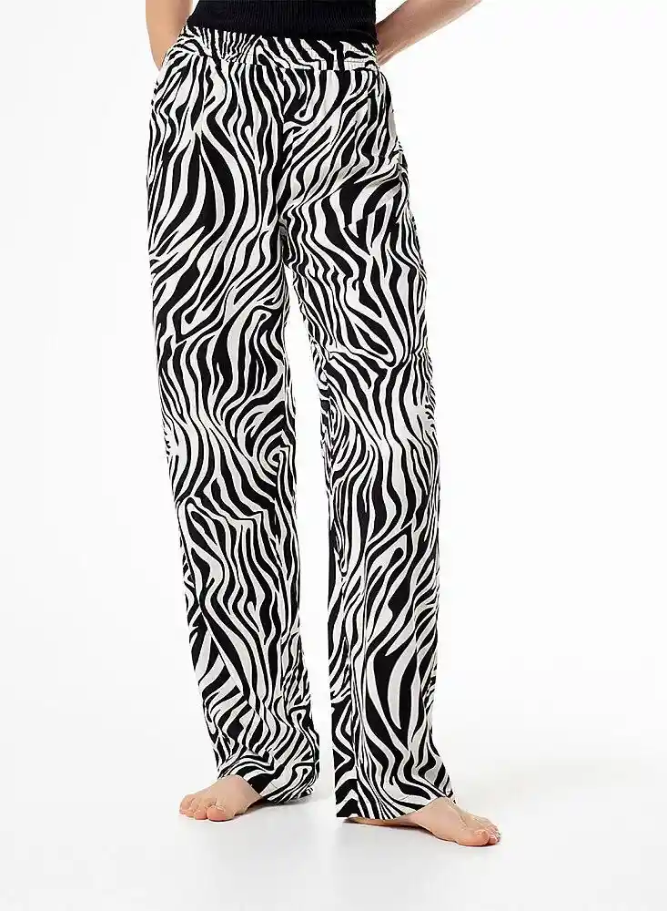 Pantalon Pijama Largo M-crudo/est