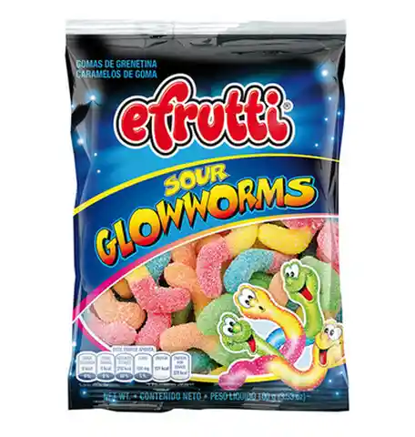 Efrutti Caramelo en Goma Glowworms