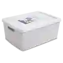 Rimax Canasta Fique Gris Hielo 13.5 L